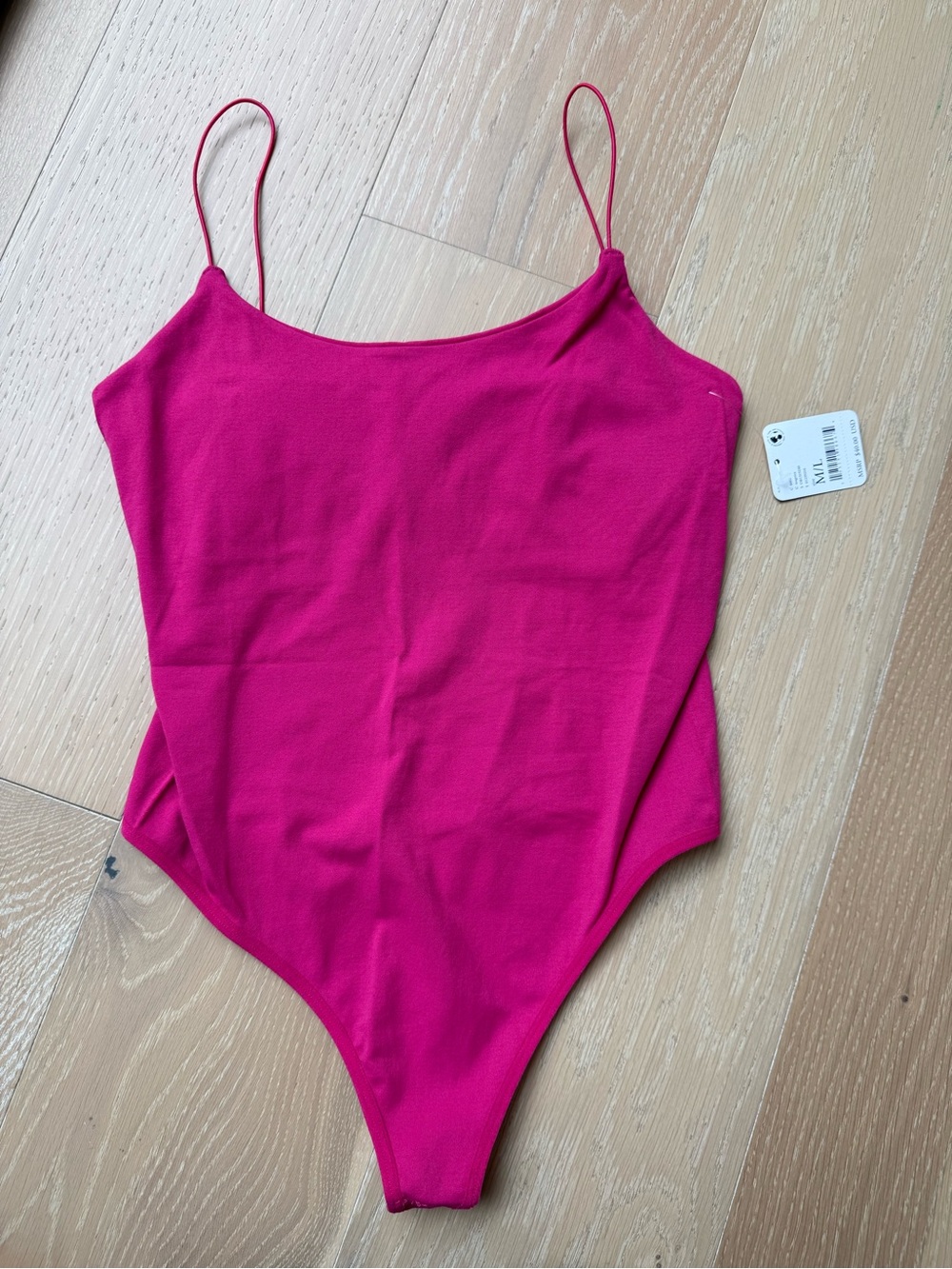 Free People NEW Hot Pink Bodysuit